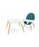 Стульчик для кормления Caretero TUVA DARK GREEN